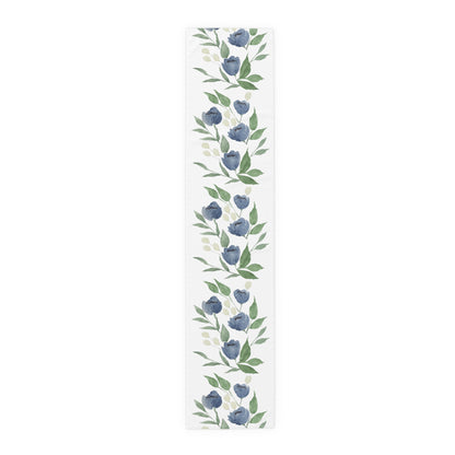 Midnight Blooms Table Runner
