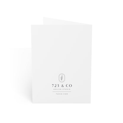 Midnight Blooms Floral Greeting Cards