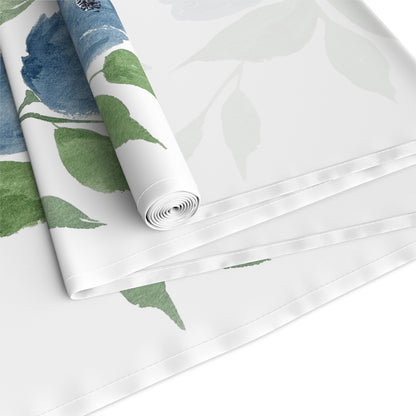 Midnight Blooms Table Runner