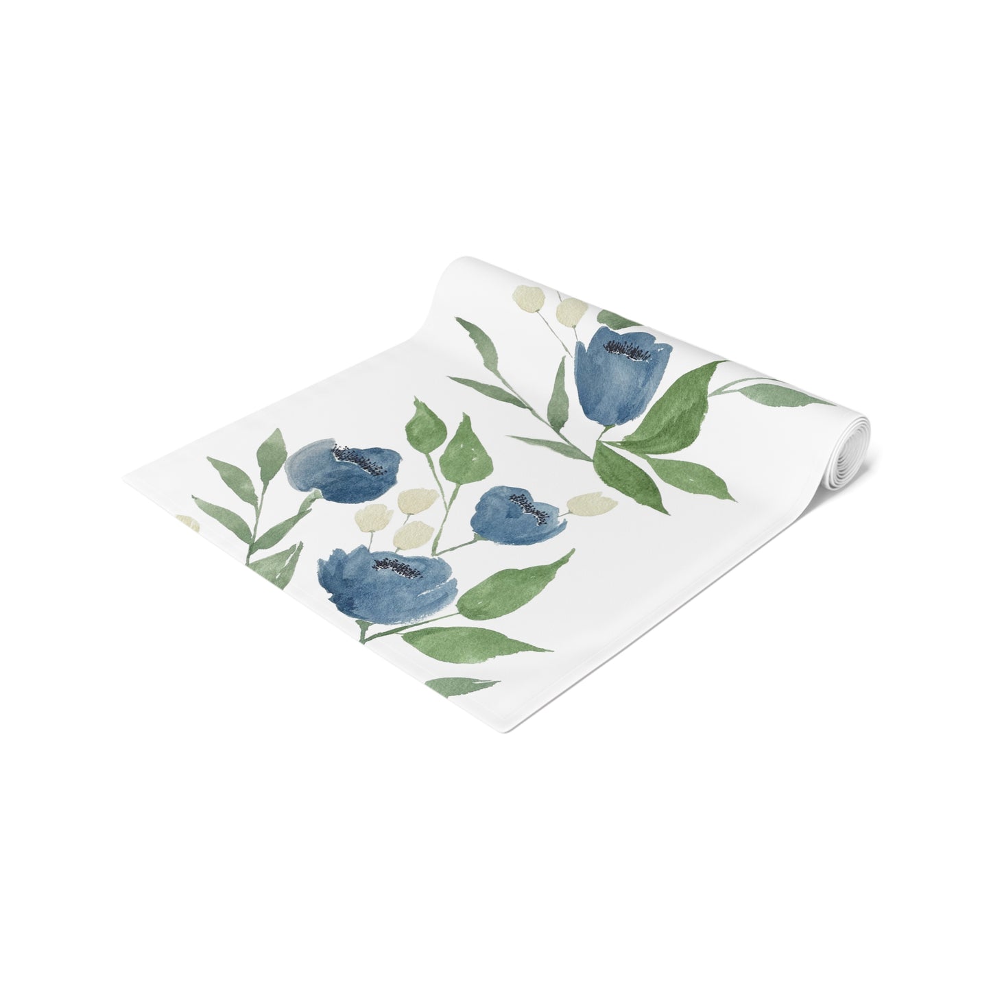 Midnight Blooms Table Runner